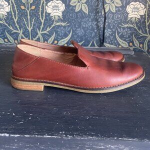 Sperry Women's Tan Seaport Levy Leather Memory-Foam Slip-On Loafers